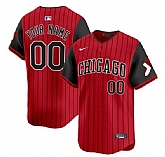 Men's Chicago White Sox Active Player Custom Red Black 2025 City Connect Limited Stitched Baseball Jersey,baseball caps,new era cap wholesale,wholesale hats